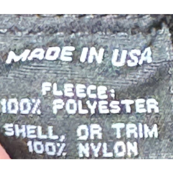 Orvis Men's Jacket Outdoor‎ Vtg. 90's Fleece Colorblock Quarter Zip Green XL - Picture 5 of 9